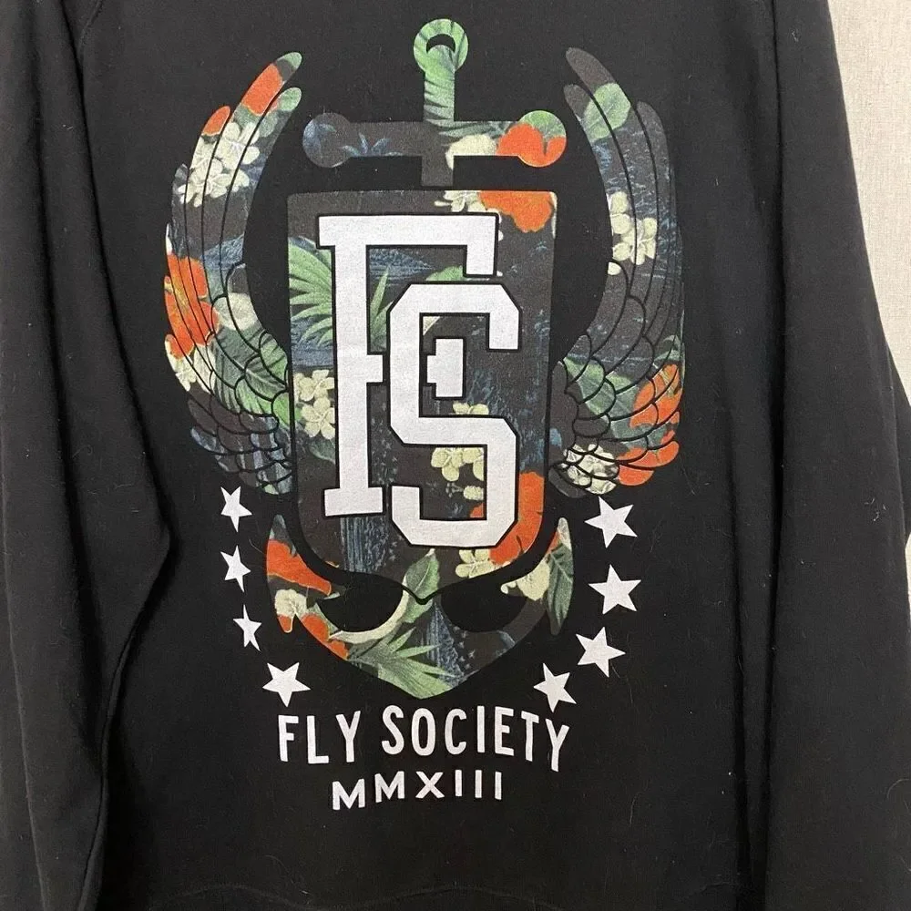 Y2K Fly Society Graphic Crewneck